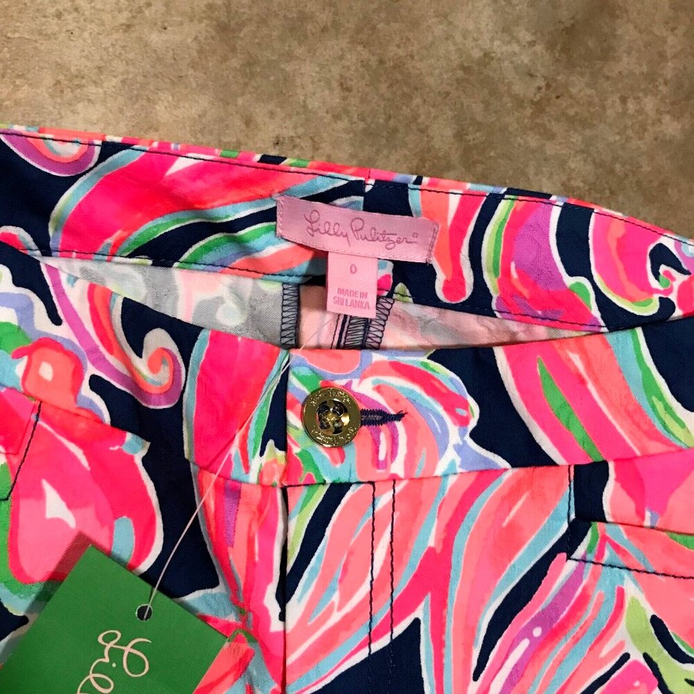 Lilly Pulitzer Kelly Skinny Ankle Pants Banana Flambé NWT - Picture 7 of 13